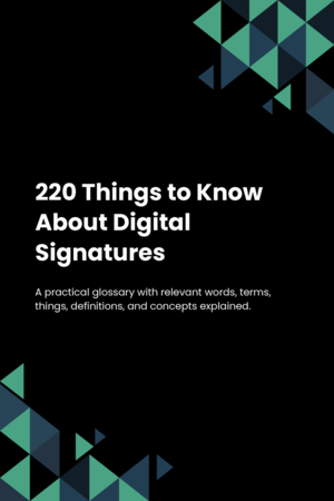 220 Things to Know About Digital Signatures