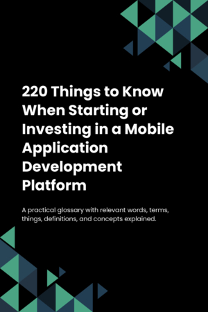 220 Things to Know When Starting or Investing in a Mobile Application Development Platform