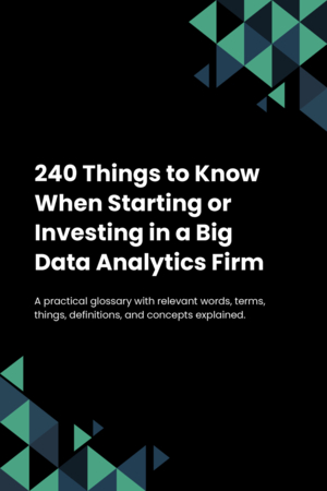 240 Things to Know When Starting or Investing in a Big Data Analytics Firm