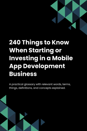 240 Things to Know When Starting or Investing in a Mobile App Development Business