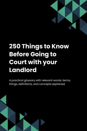 250 Things to Know Before Going to Court with your Landlord