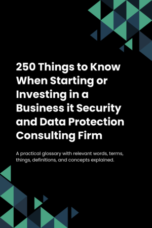 250 Things to Know When Starting or Investing in a Business it Security and Data Protection Consulting Firm