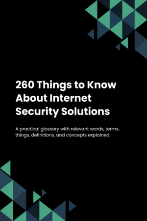 260 Things to Know About Internet Security Solutions