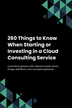 260 Things to Know When Starting or Investing in a Cloud Consulting Service