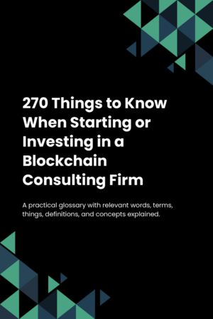 270 Things to Know When Starting or Investing in a Blockchain Consulting Firm