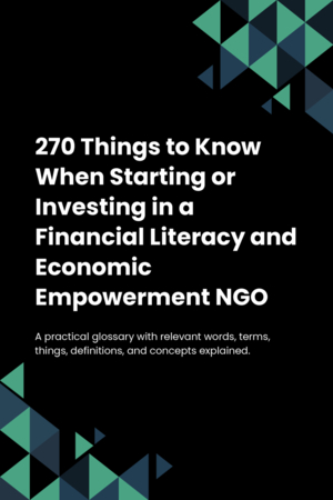 270 Things to Know When Starting or Investing in a Financial Literacy and Economic Empowerment NGO