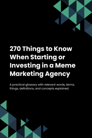 270 Things to Know When Starting or Investing in a Meme Marketing Agency