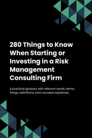 270 Things to Know When Starting or Investing in a Risk Management Consulting Firm