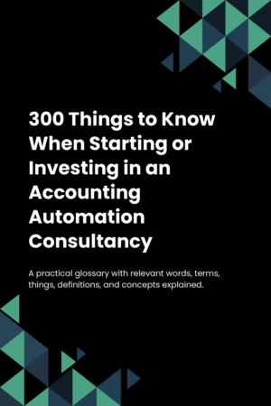 280 Things to Know When Starting or Investing in an Accounting Automation Consultancy