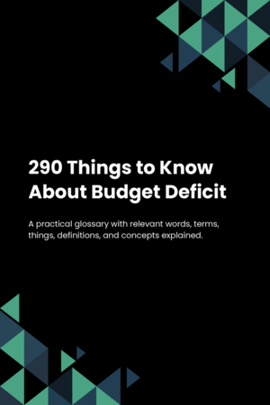 290 Things to Know About Budget Deficit