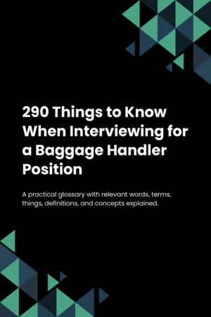 290 Things to Know When Interviewing for a Baggage Handler Position