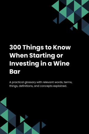 290 Things to Know When Starting or Investing in a Wine Bar