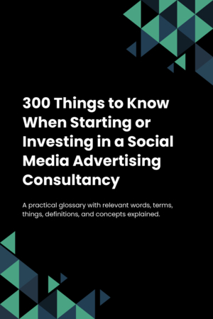 300 Things to Know When Starting or Investing in a Social Media Advertising Consultancy