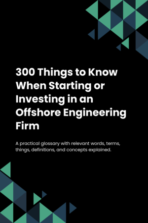 300 Things to Know When Starting or Investing in an Offshore Engineering Firm