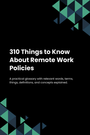 310 Things to Know About Remote Work Policies