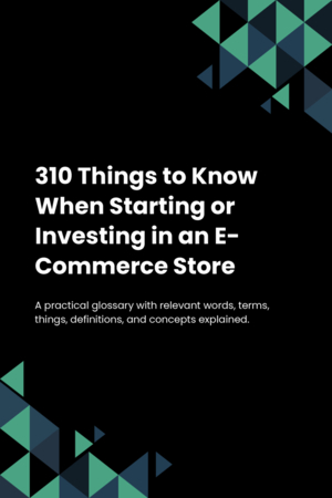 310 Things to Know When Starting or Investing in an E-Commerce Store