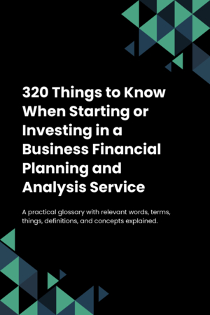 320 Things to Know When Starting or Investing in a Business Financial Planning and Analysis Service